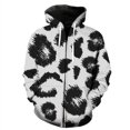 thumbnail image 3 of Sudadera con capucha y cremallera con estampado 3D de leopardo para hombre, moda Harajuku, textura de piel de animal, sudaderas de manga larga, ropa de calle, sudaderas de hip hop, 3 of 5
