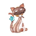 thumbnail image 1 of Broche de Metal Fernando Alfiler de Ropa para Bufandas 45 cm x 29 cm, 1 of 8
