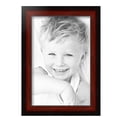 thumbnail image 2 of ArtToFrames 10" x 15" Matte mahogany Diploma Picture Frame, 10x15 inch Brown Wood Poster Frame (WOM-5108), 2 of 7
