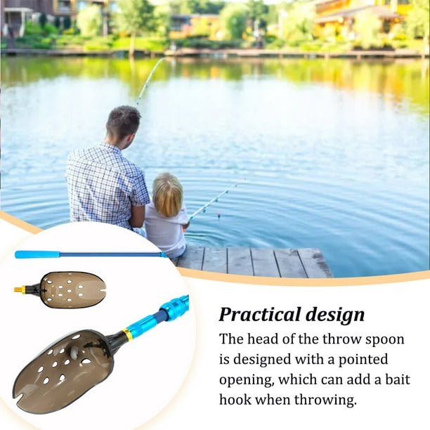 Fishing Bait Throwing Spoon Throw Casting Scoop Saltwater Freshwater  Seawater Rock Lake Fish Tackle Nesting Tools Equipment Pointed Opening