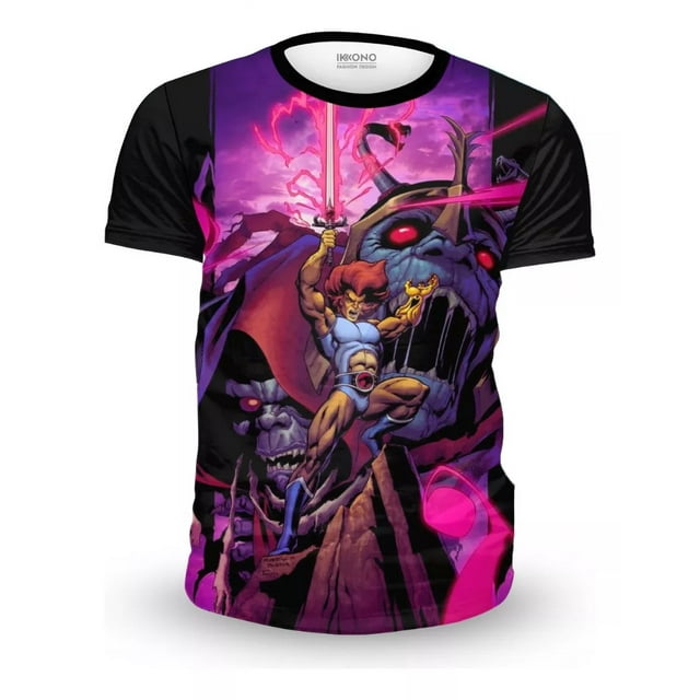 Playera Hombre Thunder Cats Casual Moda Masculina