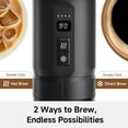 thumbnail image 6 of HiBREW H4C Ultra Portable Espresso Maker, 51mm Electric Coffee Machine, USB-C Rechargeable, Adjustable Temp & Extraction, 6 of 11