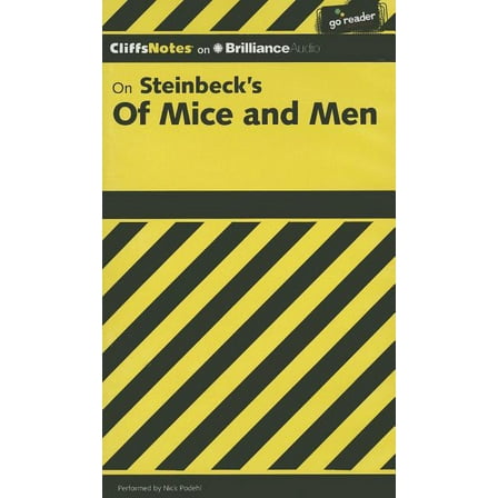 Cliffs Notes (Audio): On Steinbeck's of Mice and Men (Other)