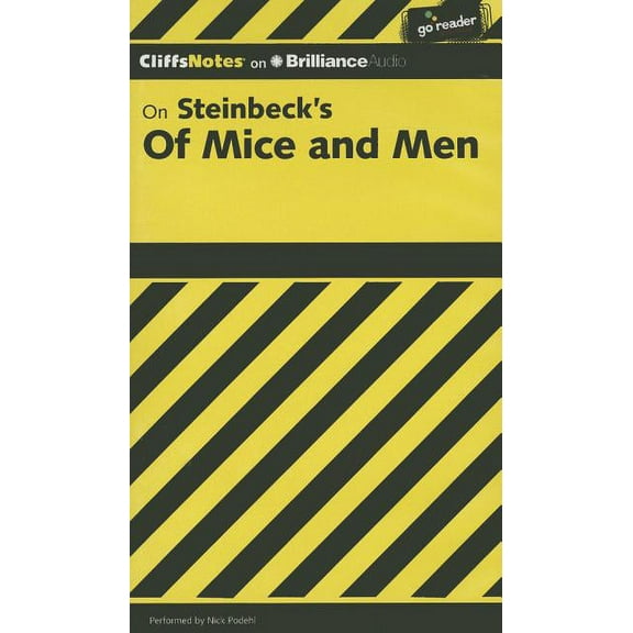 Cliffs Notes (Audio): On Steinbeck's of Mice and Men (Other)