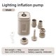 thumbnail image 3 of Electric Air Pump with Lights Mini Wireless USB Charging Inflator/Deflator Pumps for, 3 of 5