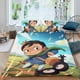 thumbnail image 2 of Ranking of Kings Conjunto de sábanas temático, trío de piezas, cómodo y amigable con la piel, diseño único, regalo de decoración para el hogar para familiares, amigos y fans,135cm *200cm, 2 of 6