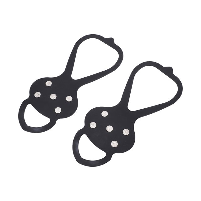 Crampones De 5 Dientes, Crampones De Escalada Antideslizantes Para Nieve, Resistentes Al Desgaste, Antiflexión, Duraderos Para Pesca En Hielo Para Adolescentes OTVIAP M 37-39