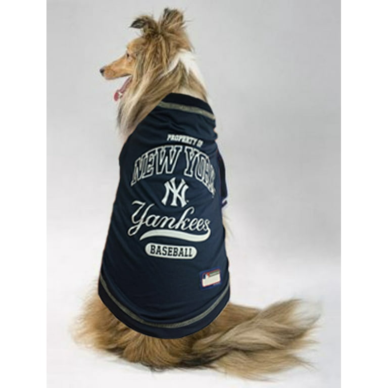 Pets First MLB New York Yankees Tee Shirt for Dogs & Cats