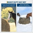 thumbnail image 3 of 5x5 ft Large Round Bale Hay Net for Horses - Heavy Duty Knotless Slow Feed Net with 2" Holes, for Cattle, Sheep, Livestock in Pastures, 3 of 7