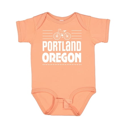 

Inktastic Portland Oregon Biking Gift Baby Boy or Baby Girl Bodysuit
