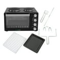thumbnail image 2 of NutriChef PKRTO28 Kitchen Countertop Convection Oven Cooker with Warming Plates, 2 of 7