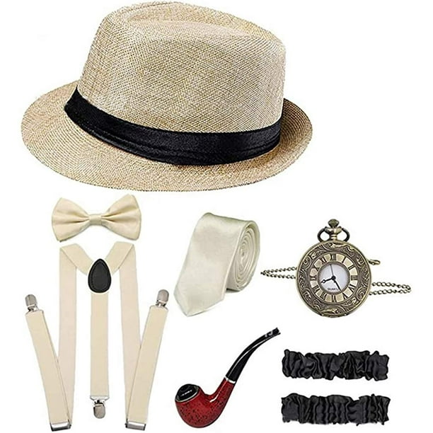 1920s Accessories for Men 20s Gatsby Gangster Costume Accessories