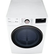 LG DLEX4000W 7.4 Cu. Ft. Ultra Large Capacity Smart wi-fi Enabled Front Load Electric Dryer with TurboSteam and