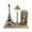Bronze, variant on Awwp Eiffel Tower Night Light 6.1 Inch, Vintage LED Desk Lamp with Parisian Style for Bedroom Office Decor, Mini Table Nightlight, USB Powered Home Decor