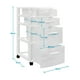 thumbnail image 4 of Cajonera Organizador Multiusos MQ Blanco 4 Niveles, 4 of 5