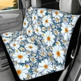 thumbnail image 6 of KUIFORTI Car Seat Covers Full Set Flower Car Front Rear Seat Covers All Weather Car Front Bucket Bench Split Cover Protector for Women Men Car Seat Cushion, 6 of 7
