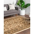 thumbnail image 4 of Rugs.com Yasmin Collection Rug – 9' x 12' Ivory Medium Rug Perfect For Living Rooms, Large Dining Rooms, Open Floorplans, 4 of 5