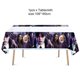 thumbnail image 5 of Decoración para fiesta de cumpleaños de la película Miércoles Addams, pancarta, globos, vajilla, suministros para eventos festivos, decoración del hogar, tazas, fondo, 5 of 5