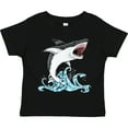 thumbnail image 3 of Inktastic Great White Shark Jumping Boys or Girls Toddler T-Shirt, 3 of 5