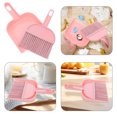 thumbnail image 4 of Small Broom And Dustpan Set dusts Pan And Brush Set Hand Mini Broom And Dustpan Set For Tabletop Keyboards Clean Pet Cages Pink, 4 of 8