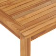 thumbnail image 2 of vidaXL Garden Dining Table 120x70x77 cm Solid Teak Wood, 2 of 3