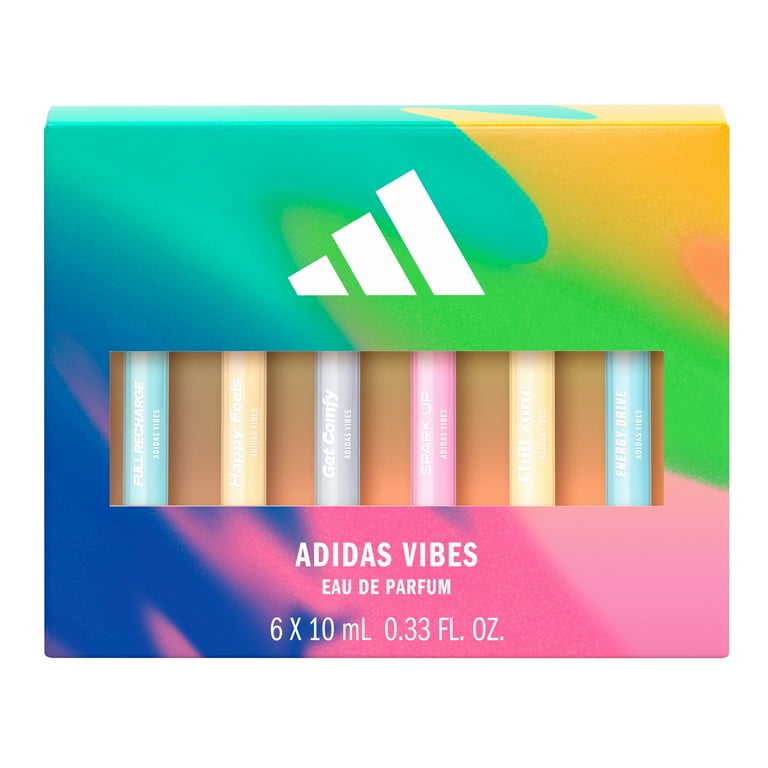 Adidas Vibes Eau De Parfum Discovery Set, 6 x 10 ML - Walmart.com