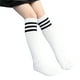 thumbnail image 1 of Qarigey Calcetines de tubo medio Algodón puro Forro cómodo Gran elasticidad Medias lindas Diseño de rayas Absorbente de sudor para niños Medias tipo 11 Qarigey AP009517-11, 1 of 6