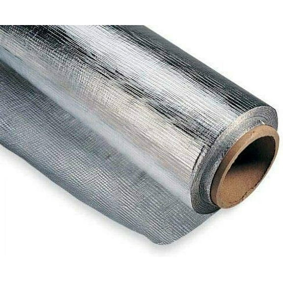 200 sqft 4x50 Aluminum Foil Barrier Insulation Sauna Vapor Barrier Waterproof