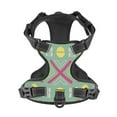 thumbnail image 4 of XMXY No Pull Dog Harness, Tribe Ethnic Style Decorative Adjustable Reflective Pet Harness with Oxford Vest, X-Large Size, 4 of 9