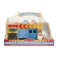 thumbnail image 4 of Melissa & Doug Service Station Parking Garage With 2 Wooden Cars and Drive-Thru Car Wash, 4 of 10