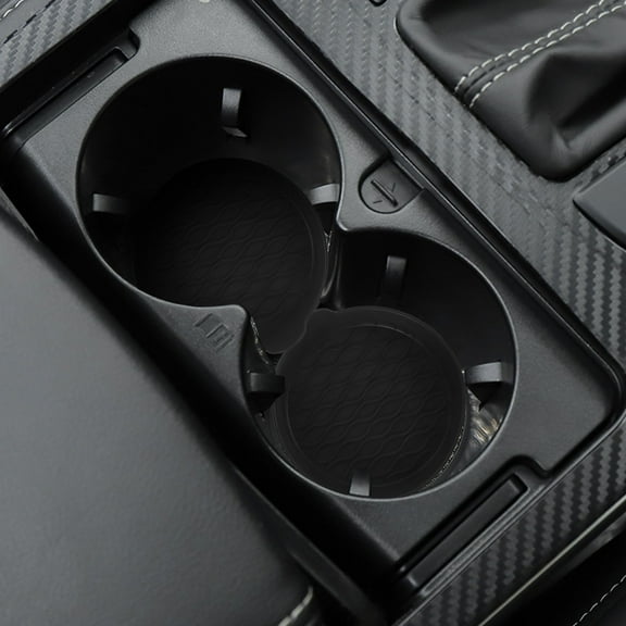 PENIKOKO 4Pcs Silicone Drink Coasters Anti Skid Cup Mats for Car Interior Organizer