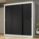 thumbnail image 2 of Ropero Closet Madesa 3 Puertas Blanco/Negro, 2 of 10