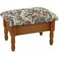 thumbnail image 1 of Frenchi Furniture Queen Anne Style Footstool w/ Storage, 1 of 5