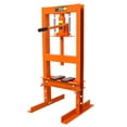 thumbnail image 4 of 6 Ton Hydraulic Press, Benchtop Hydraulic Shop Press, H-Frame Garage Floor Press with Press Plates, Adjustable Working Table Height, orange, 4 of 9