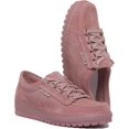 thumbnail image 5 of Mephisto Lady Women's Lace Up Leather Casual Shoes In Pink Size 7.5, 5 of 6