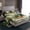 Olive Drab, variant on Feelyou Vintage Xmas Carriage Twin Sheet Sets, Winter Jungle Tree Snow Twin Fitted Sheet, Christmas Festival Flat Sheet, Ultra Soft Home Decor, 3pcs