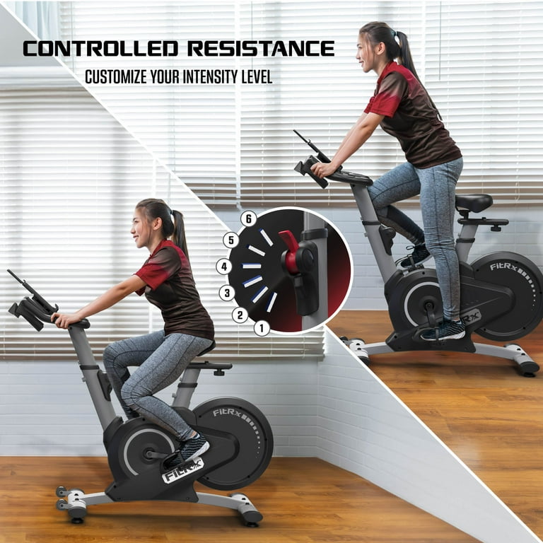 FitRx Hyper Indoor Exercise Bike, Adjustable Magnetic Resistance Stationary Cardio Workout Bike with LCD Screen for Home Workouts - Walmart.com FitRx Hyper Indoor Exercise Bike, Adjustable Magnetic Resistance Stationary Cardio Workout Bike with LCD Screen for Home Workouts - Walmart.com