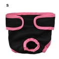 thumbnail image 2 of Pantalones fisiológicos para mascotas Pañales de reciclaje de reciclaje etiqueta lavable Pantalones cortos Pantías Sanitarios Absorbentes Reservos Seguridad Llevar suministros Negro S Monstrate PT000669-07, 2 of 6