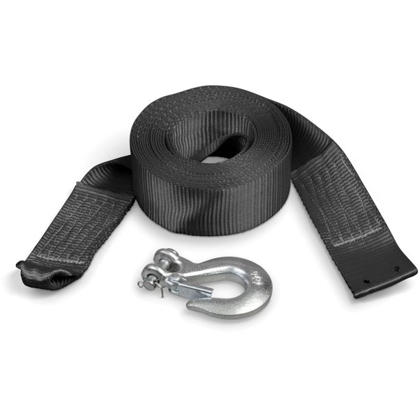 TRAC T10186 20' Synthetic Winch Strap, 5250 lb