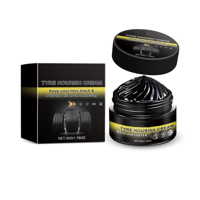 Car Tire Retreading Wax, Long-Lasting Protection Against Dirt and Aging, 50g Capacity, Automotive Tire Care