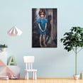 thumbnail image 4 of The Stray Margaret Keane Poster (2) Poster Decorative Painting Canvas Wall Art Living Room Posters Bedroom Painting 16x24inch(40x60cm), 4 of 6