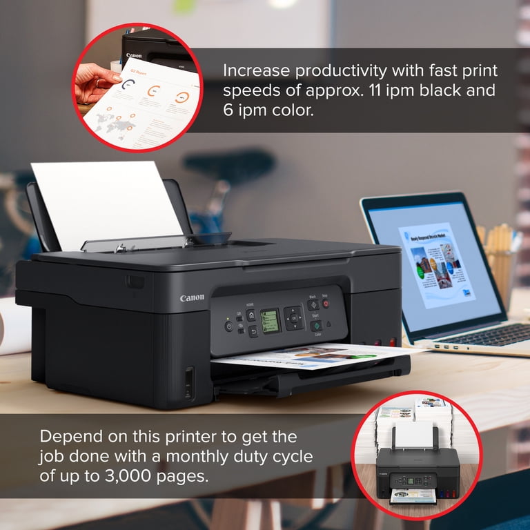 Canon MegaTank PIXMA G3272 All-In-One, Wireless Color Inkjet