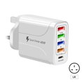 thumbnail image 1 of USB Charger Block Phone Charger 5 Ports 48W USB Power Adapter Smart Phone Wall Charger Block Cube Adapter, 1 of 9