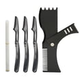 thumbnail image 1 of Straight Edge Trimmer Kit, Grooming Beard Shaper Tool Set Beard Stencil Guide Template Barber Pencil  For Home, 1 of 8