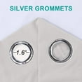 thumbnail image 3 of PrimeBeau Grommet 100% Blackout Curtains, 96 Inches Long, Full Light Blocking, Set of 2 Panels, 3 of 6