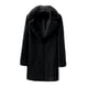 thumbnail image 5 of Chaquetas para mujer Damas Casual Trendy Color sólido Faux Plush Warm Jacket Coat Odeerbi ODB-3, 5 of 6