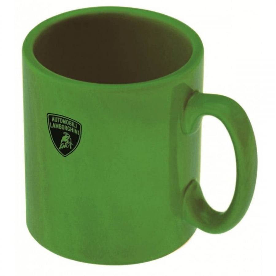 Green Lamborghini Crest Mug