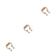 thumbnail image 3 of Minnieouse 5 pares de anillos de acero inoxidable para la nariz que no perforan el segmento Tragus Faux Trend Body Jewelry Hoop Herradura Type1 NO1, 3 of 6