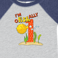 thumbnail image 4 of Inktastic I'm O-fish-ally One Cute Puffer Fish First Birthday Boys or Girls Baby Bodysuit, 4 of 5