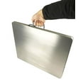 thumbnail image 3 of Angel USA Extra Large Platform 22 Inches x 18 Inches Stainless Steel 400 Pounds Heavy Duty Digital Postal Shipping Scale, Powered by Batteries or AC Adapter, for Floor Bench Office Weight Weighing, 3 of 5